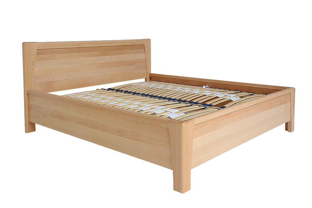 LORA dřevěná buková postel - 3