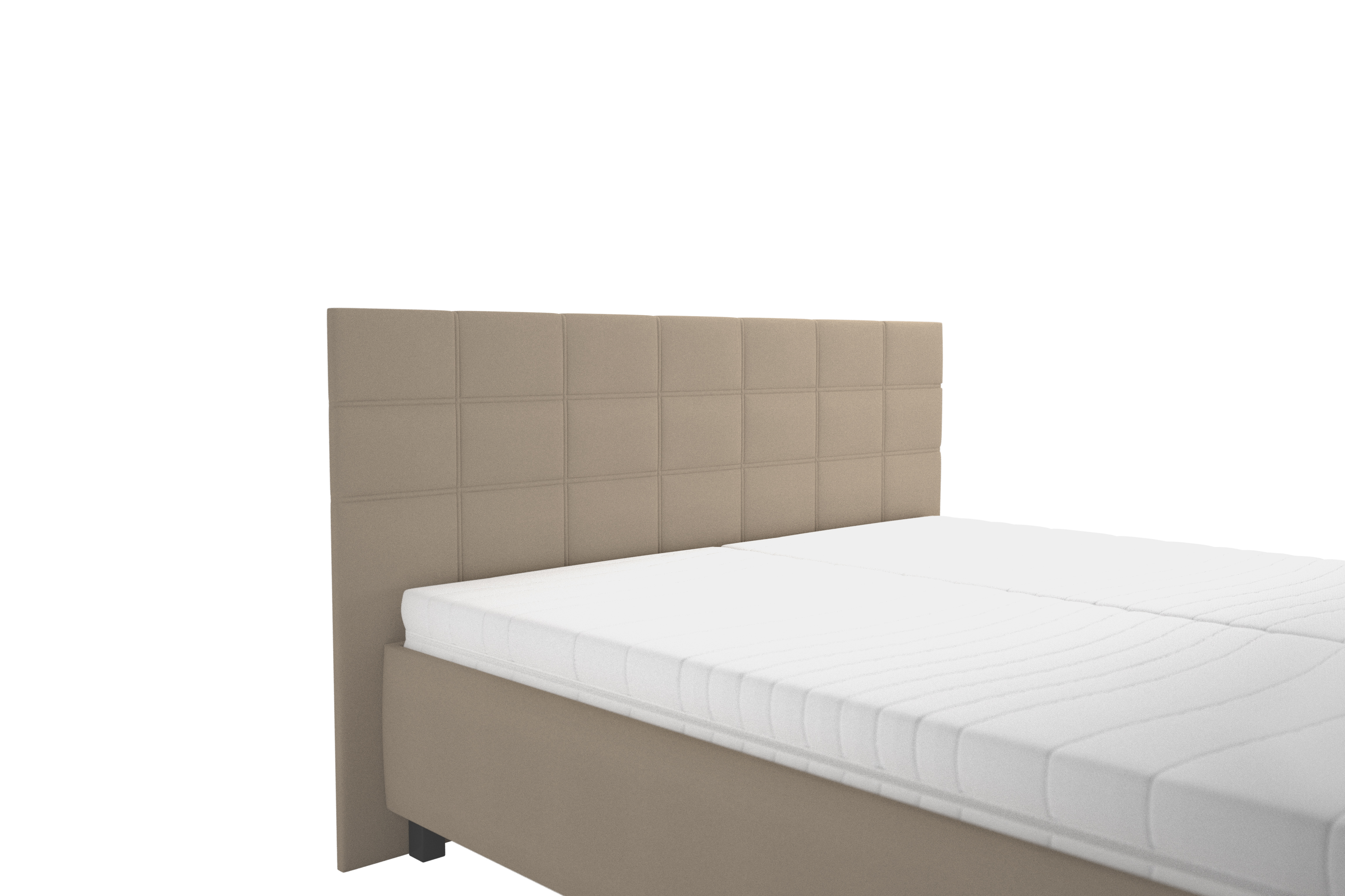 OLÍVIA manželská postel,160x200, Béžová - 2