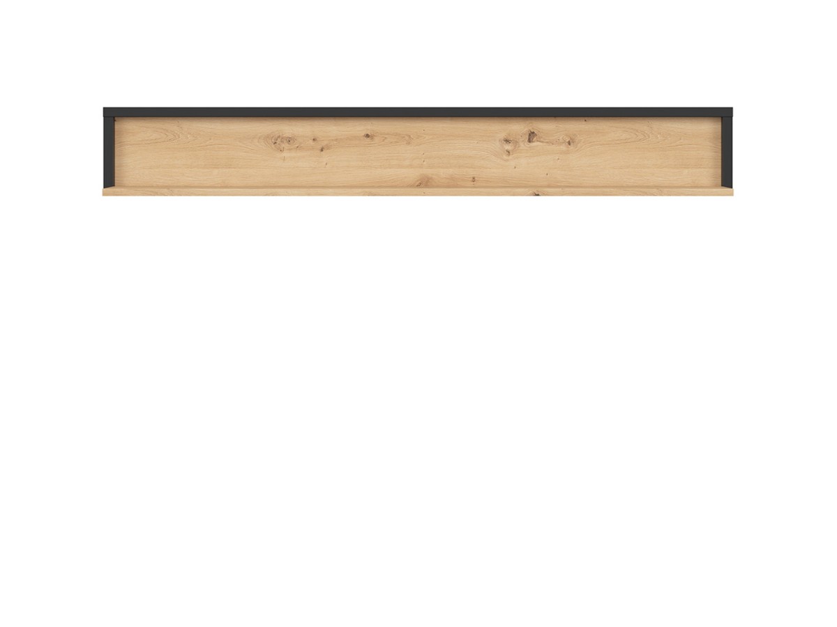 DODSON Polička POL dub artisan/černá - 1