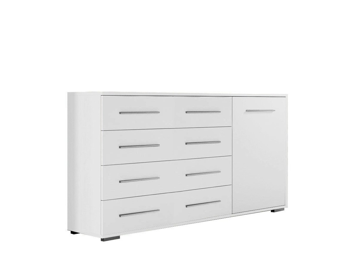 komoda FRANCESKO MAXI 4S1D, bílá - 1