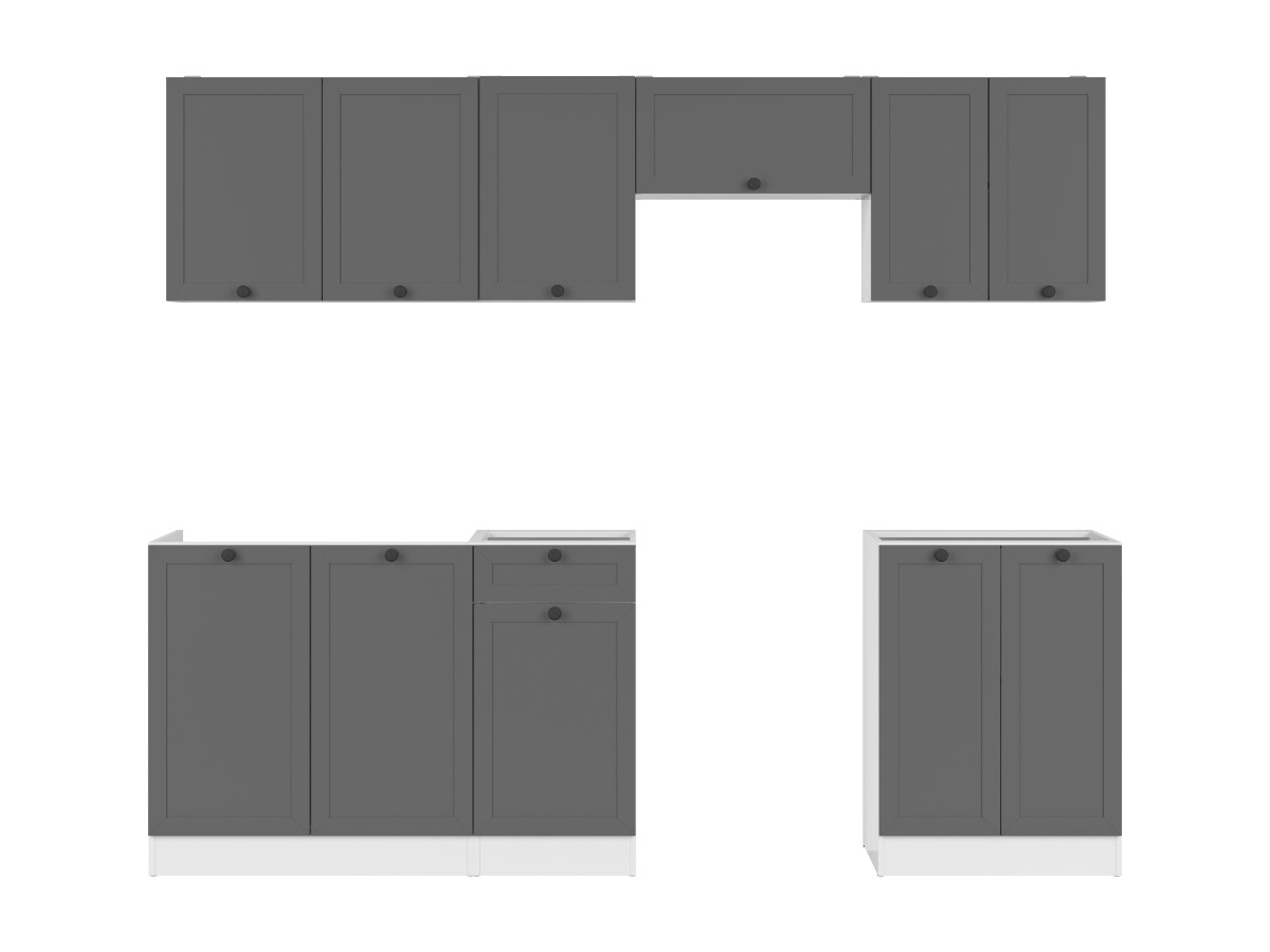 kuch.JUNONA MODUL VERZE2 BBL RAMKA 2,4 (BI/GF) bílá/grafit (BEZ PRAC. DESKY) SUPERAKCE - 2 kuch.JUNONA MODUL VERZE2 BBL RAMKA 2,4 (BI/GF) bílá/grafit (BEZ PRAC. DESKY) SUPERAKCE - 2