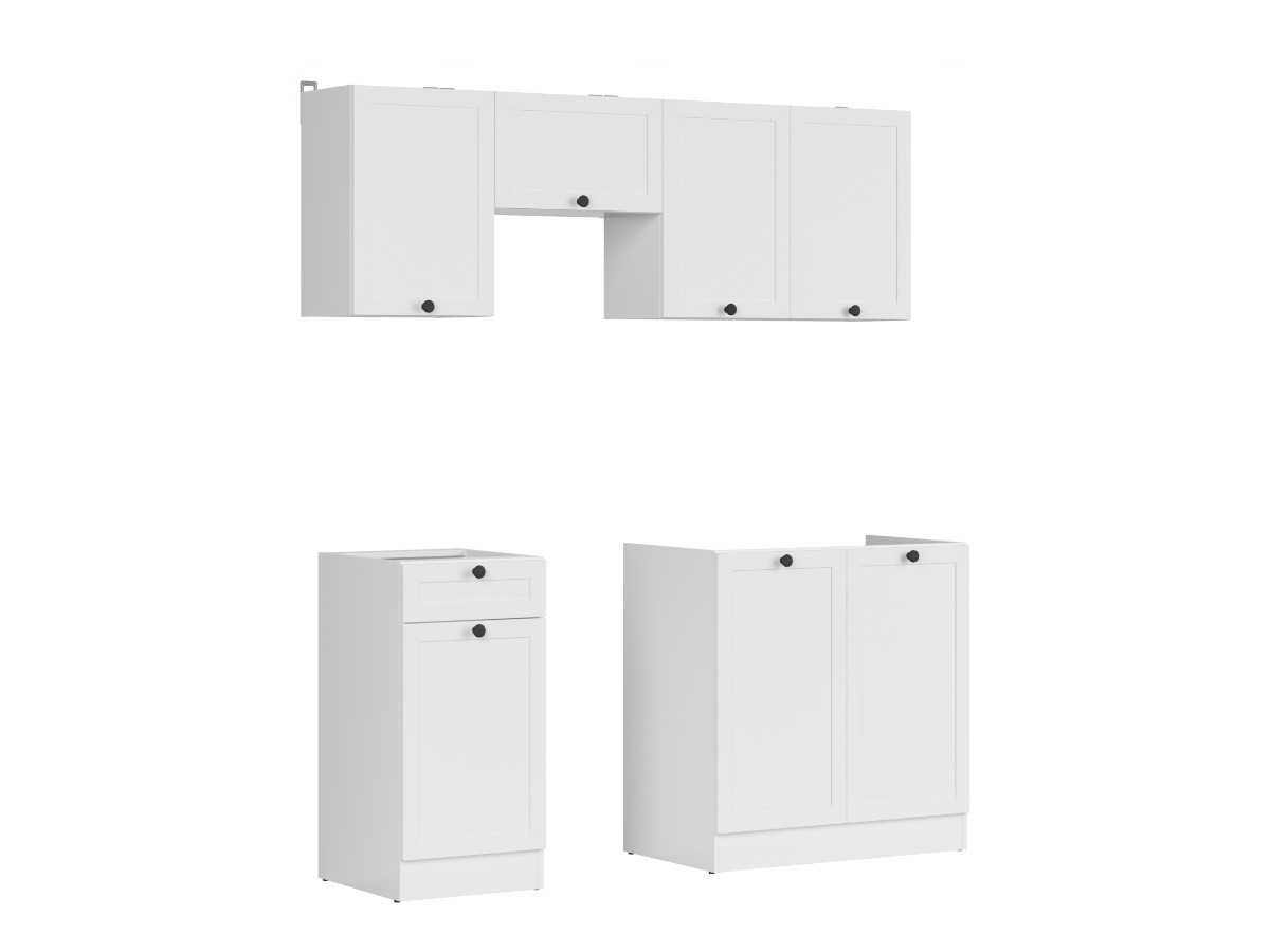 kuchyň JUNONA MODUL RAMKA 170 cm, bílá - 2