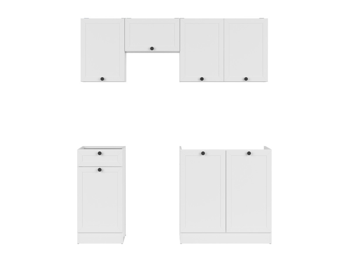 kuchyň JUNONA MODUL RAMKA 170 cm, bílá - 3