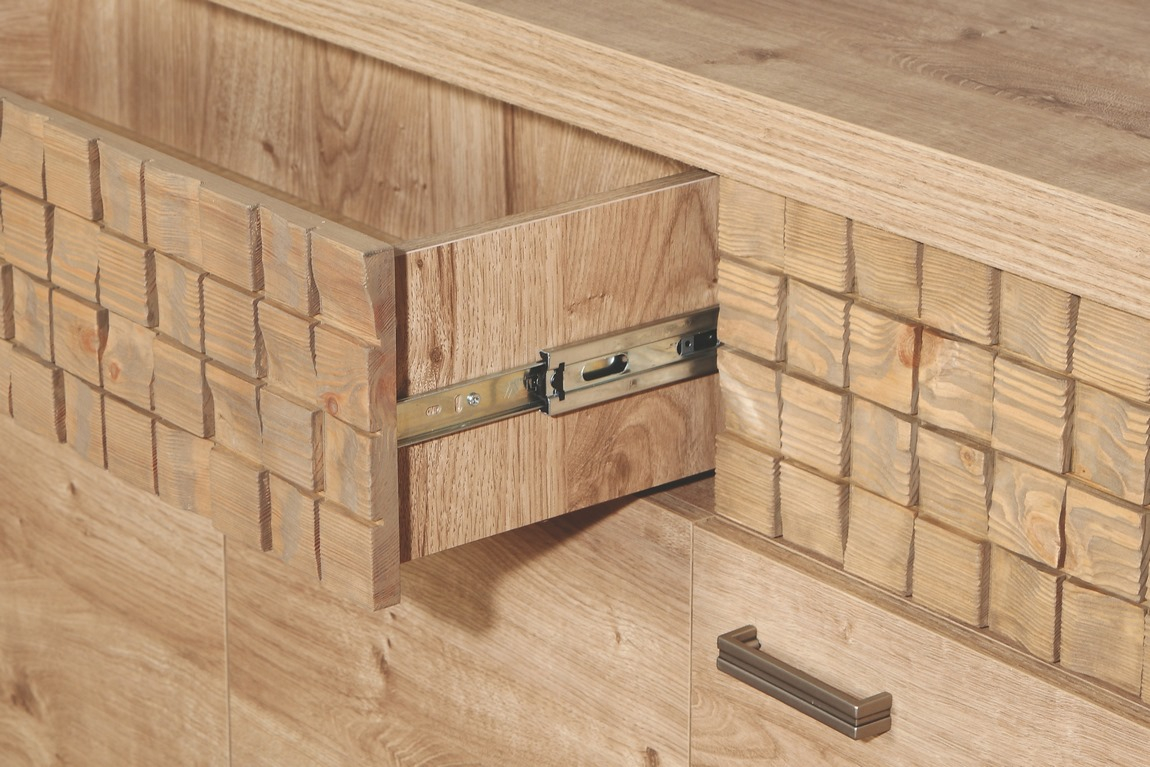 Komoda 2D2S NATURAL N6 dub ribbeck/kostka - 7 Komoda 2D2S NATURAL N6 dub ribbeck/kostka - 7
