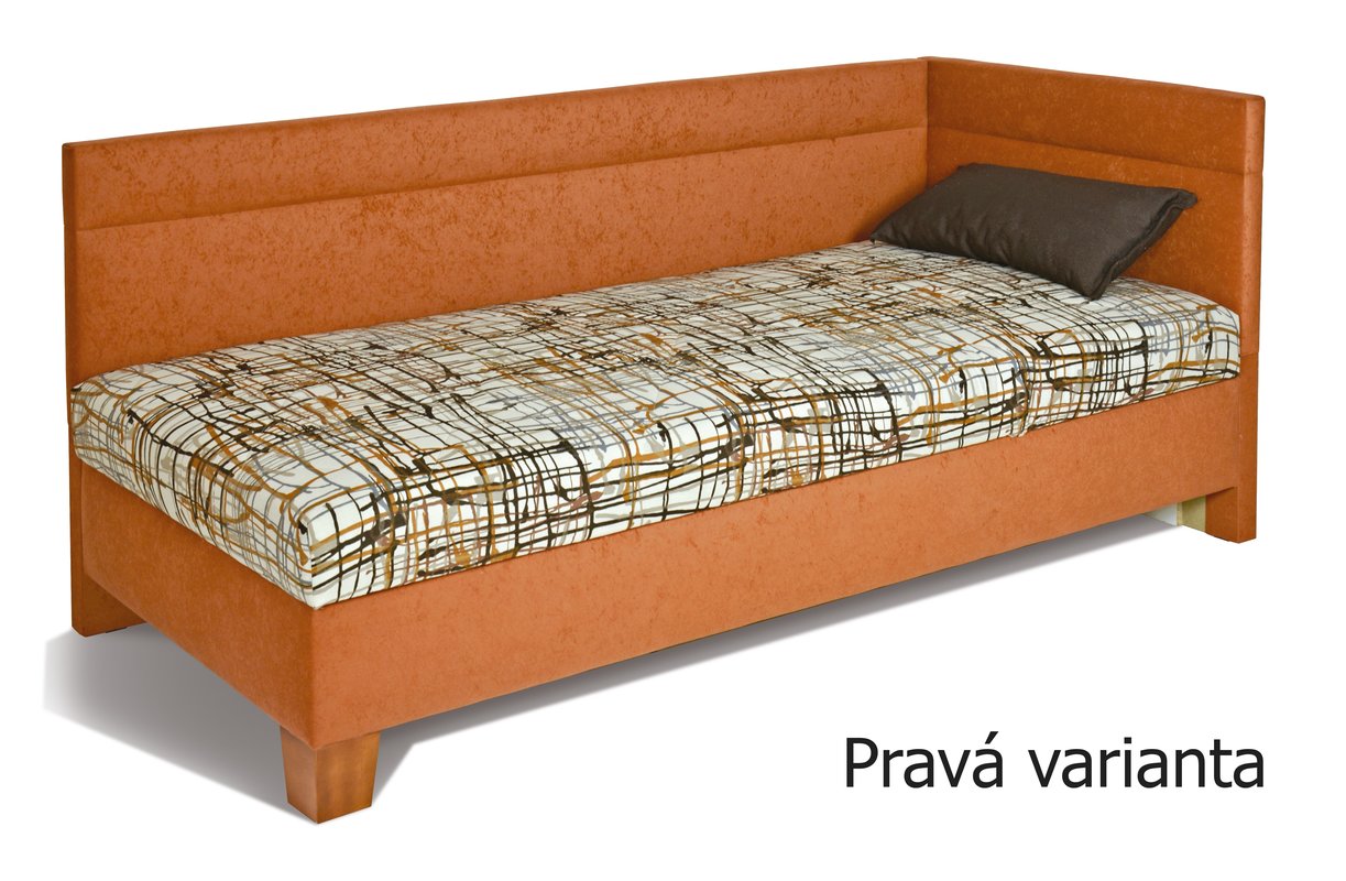 postel s čely VARIO 110x200 cm - 1 postel s čely VARIO 110x200 cm - 1