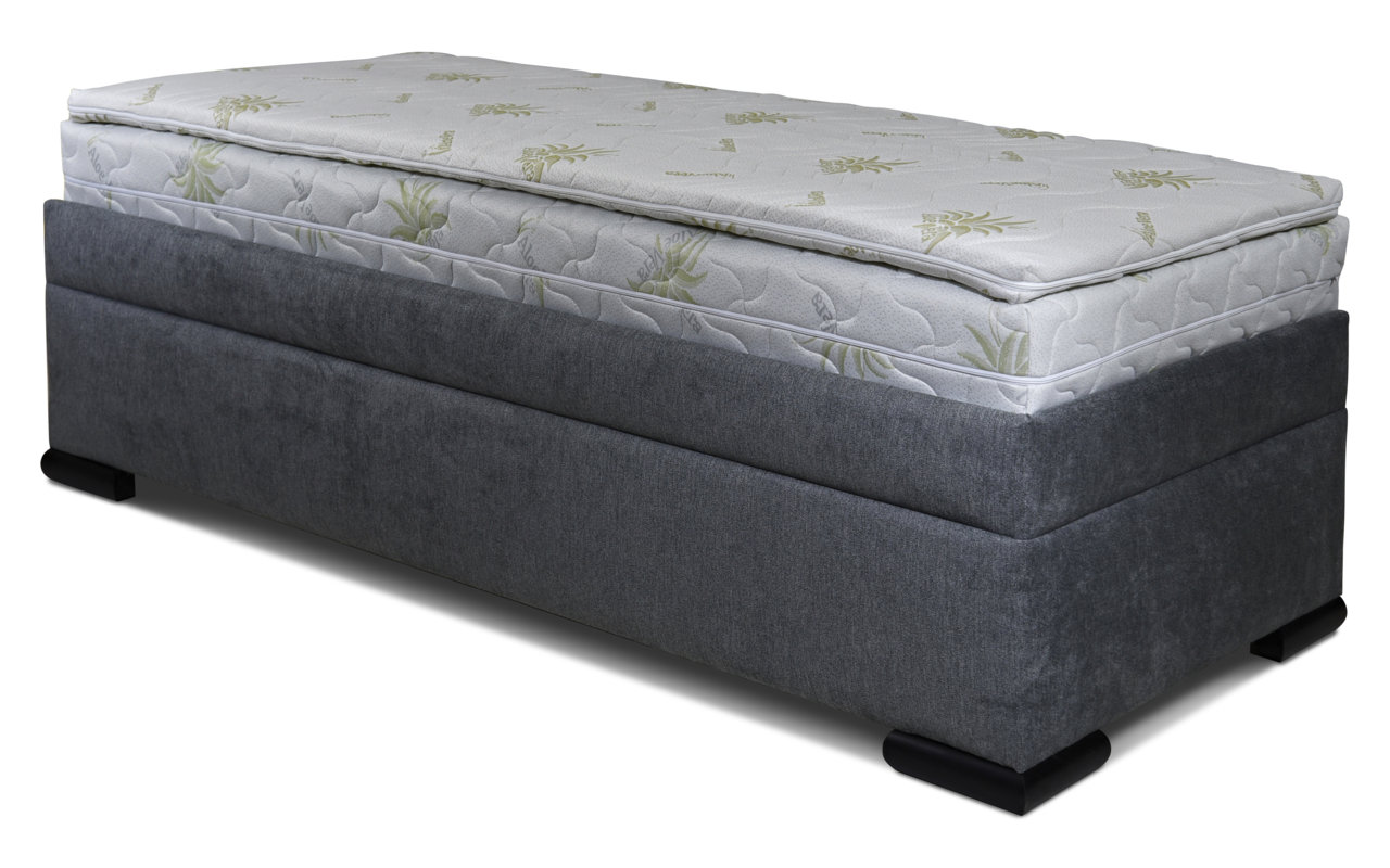 postel boxspring premium VENETO 90x200 s dlouhým čelem - 1 postel boxspring premium VENETO 90x200 s dlouhým čelem - 1