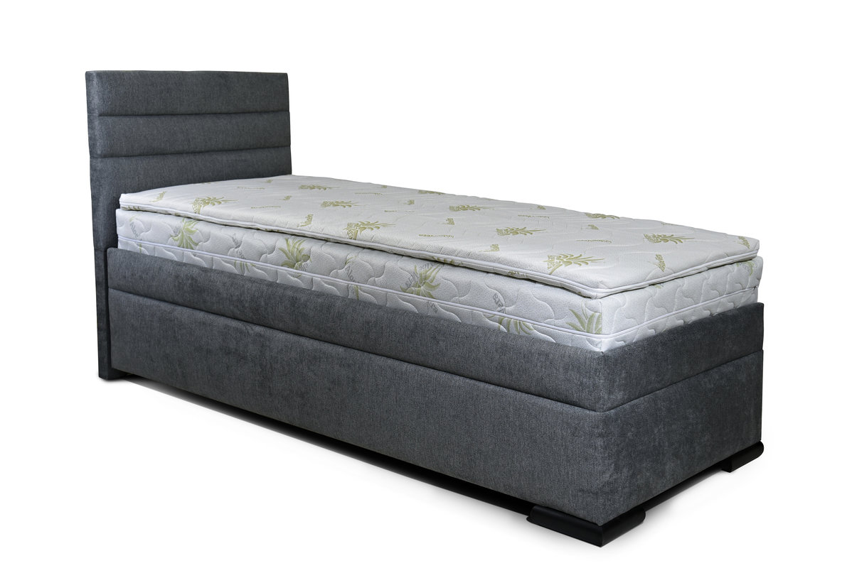 postel boxspring premium VENETO 90x200 s dlouhým čelem - 2 postel boxspring premium VENETO 90x200 s dlouhým čelem - 2