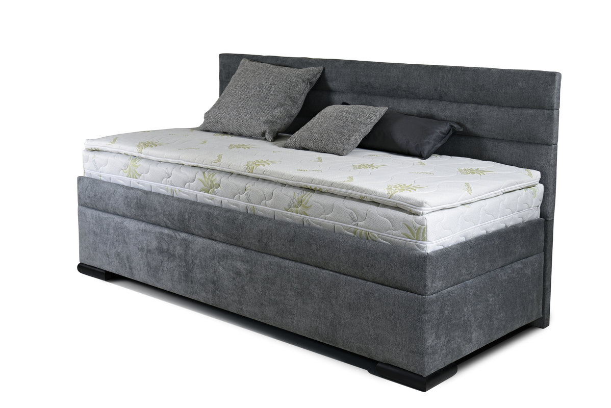 postel boxspring premium VENETO 90x200 s dlouhým čelem - 3 postel boxspring premium VENETO 90x200 s dlouhým čelem - 3