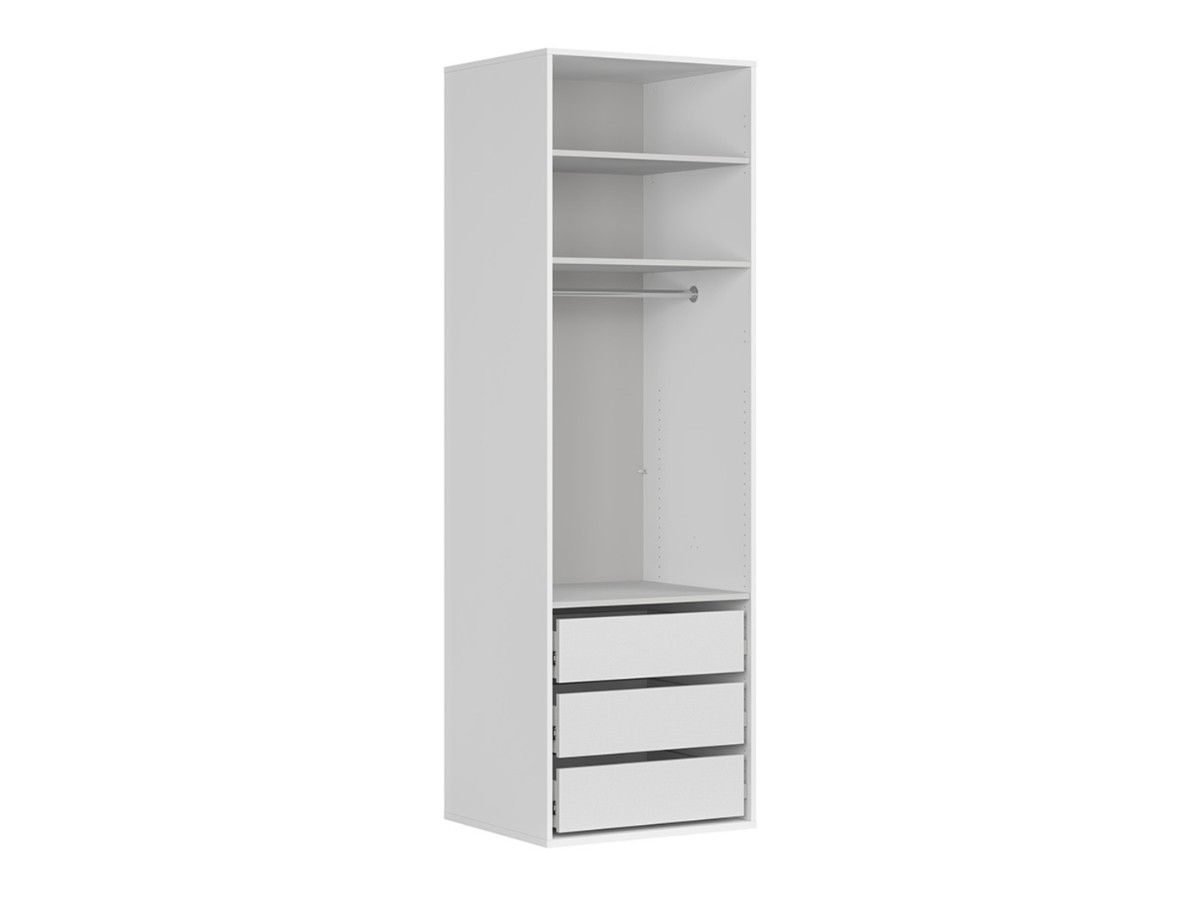 skř. FLEX (š. 75) ZESTAW 20 bílá/zrcadlo - 2 skř. FLEX (š. 75) ZESTAW 20 bílá/zrcadlo - 2
