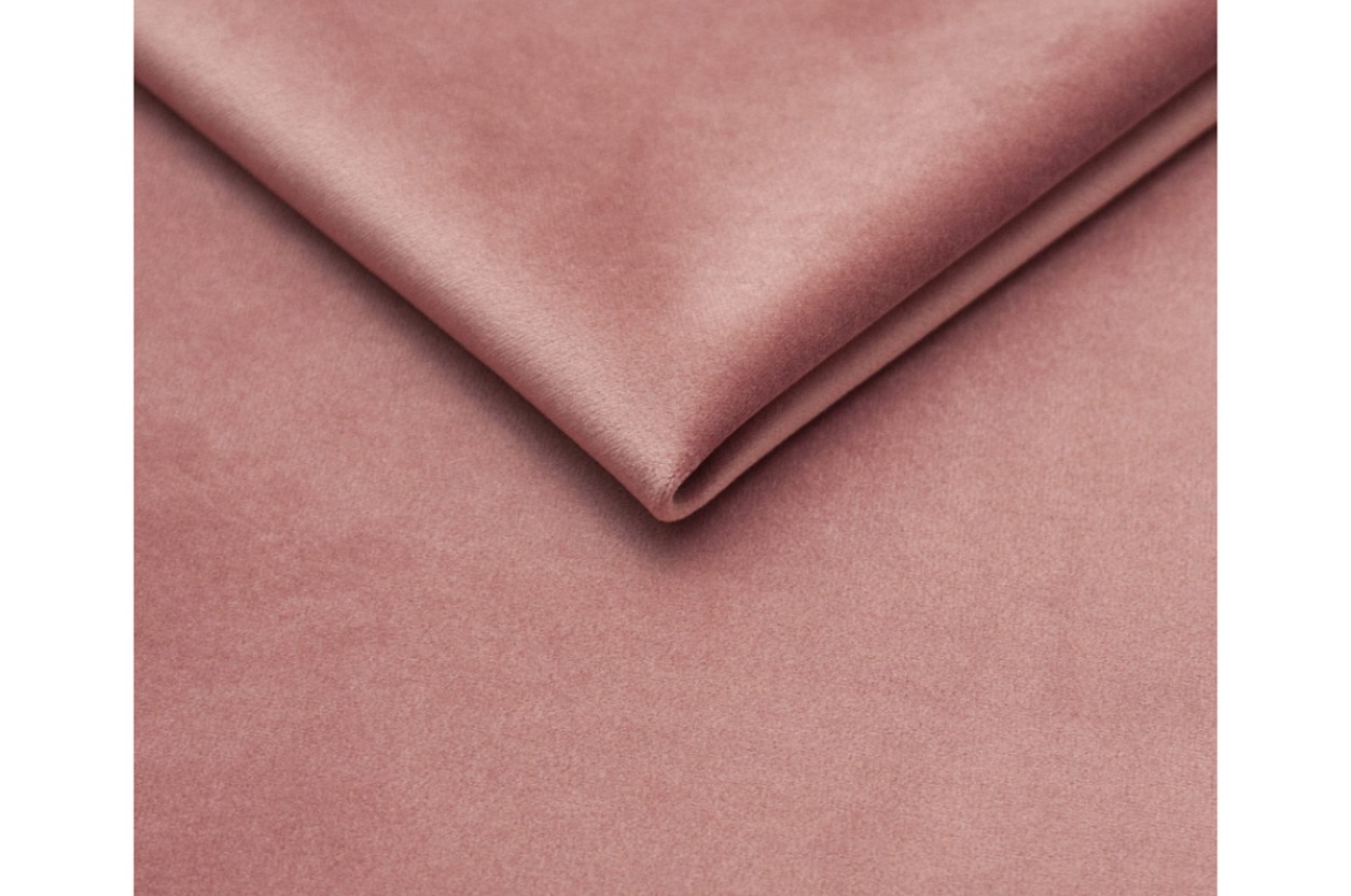 TRENDYCHIC VELVET - jídelní židle látka růžová antická BLUVEL 52/noha černý mat kov (CHICVCRA52) (S) (K150-E) - 2 TRENDYCHIC VELVET - jídelní židle látka růžová antická BLUVEL 52/noha černý mat kov (CHICVCRA52) (S) (K150-E) - 2