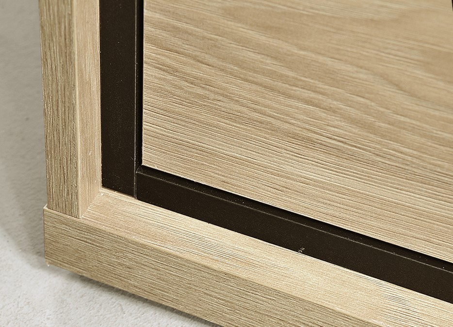 Komoda rohová PILETAS M-15 dub hickory pravá - 10 Komoda rohová PILETAS M-15 dub hickory pravá - 10