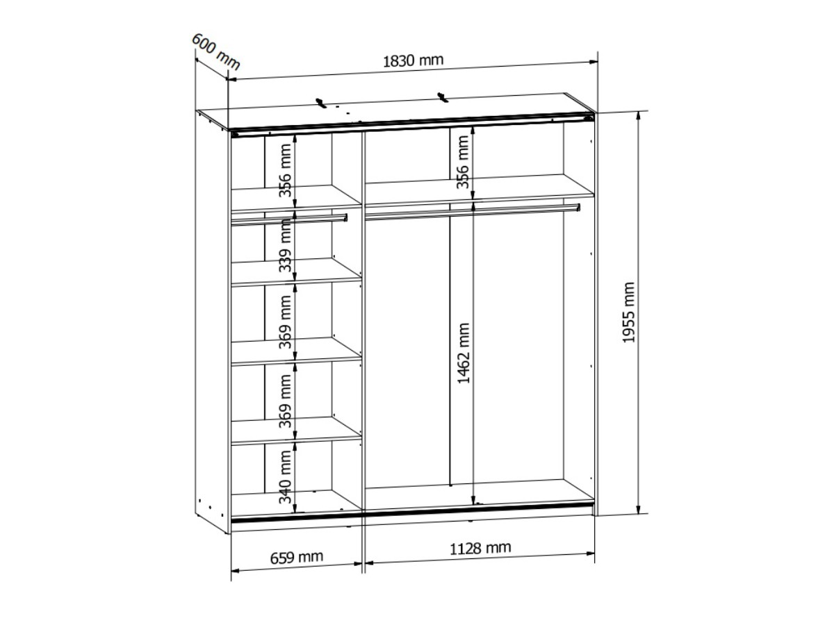 TETRIX SZF/183/2M dub sonoma / 9BAL / - 5 TETRIX SZF/183/2M dub sonoma / 9BAL / - 5