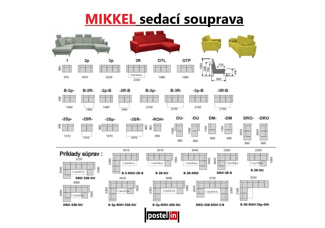 Sedací souprava MIKKEL - 10