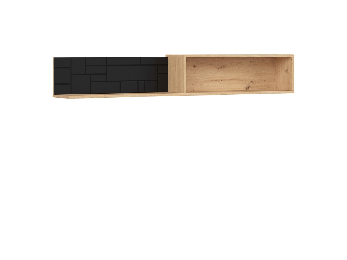 PONT POL/160 dub artisan/černý mat - 1 PONT POL/160 dub artisan/černý mat - 1