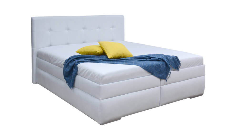 IMPERIA čalouněná postel s úložným prostorem - 1