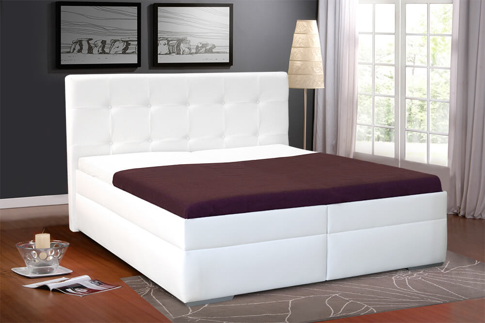 IMPERIA čalouněná postel s úložným prostorem - 2