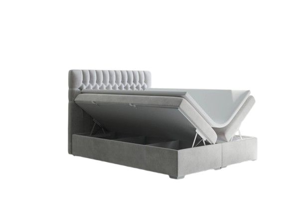 boxspringová manželská zvýšená postel LUXOR 180x200, ARGO 211 - 2