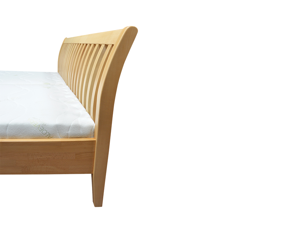 masivní manželská postel HELGA 180x200, Bílá - 4 masivní manželská postel HELGA 180x200, Bílá - 4