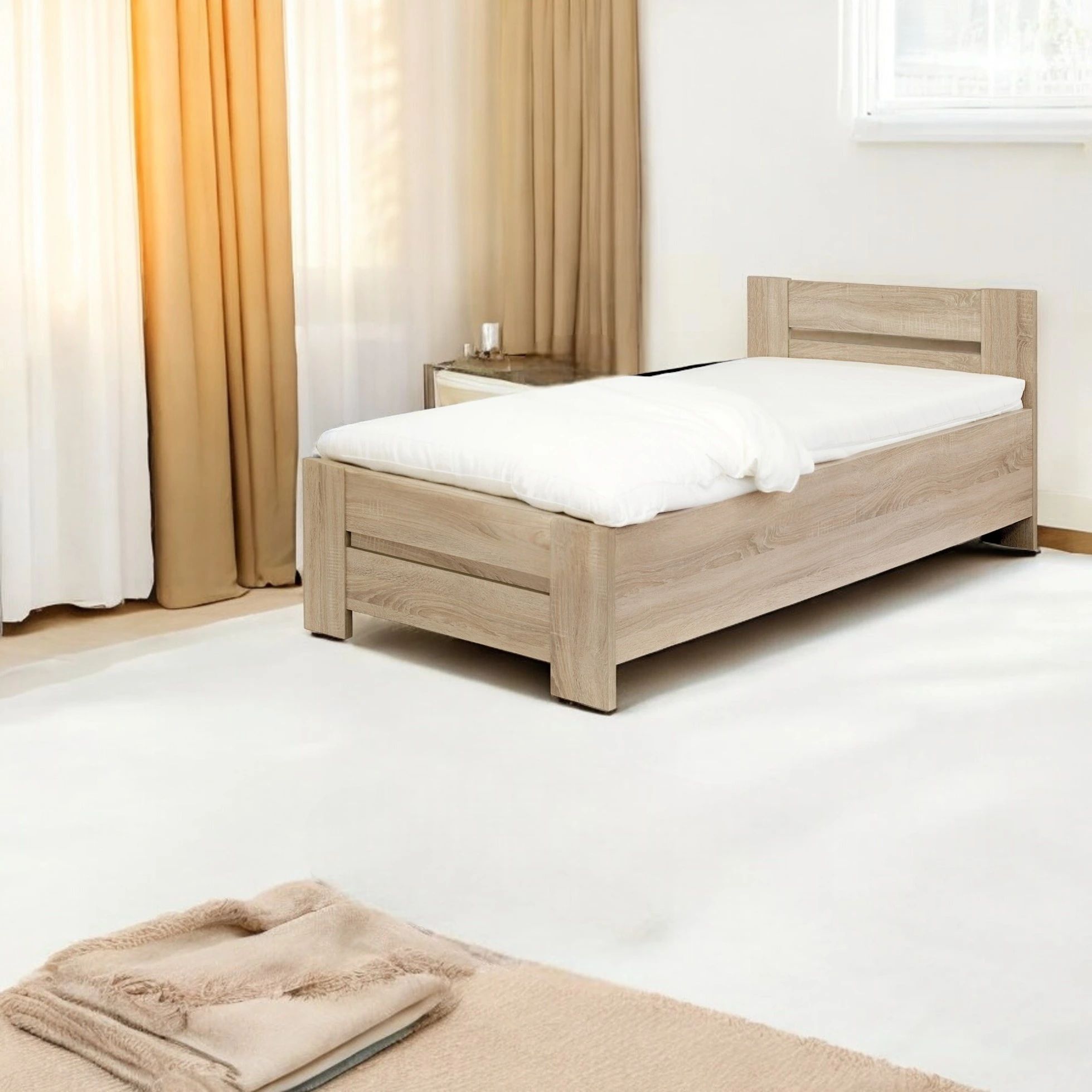 BÁRA - postel s lamelovými rošty 80/90x200cm, - 5
