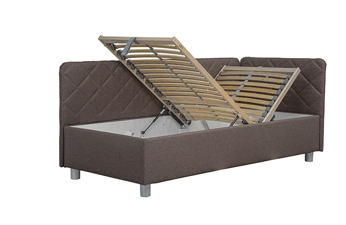 Postel rohová s čely JULIA 90x200 u - 3