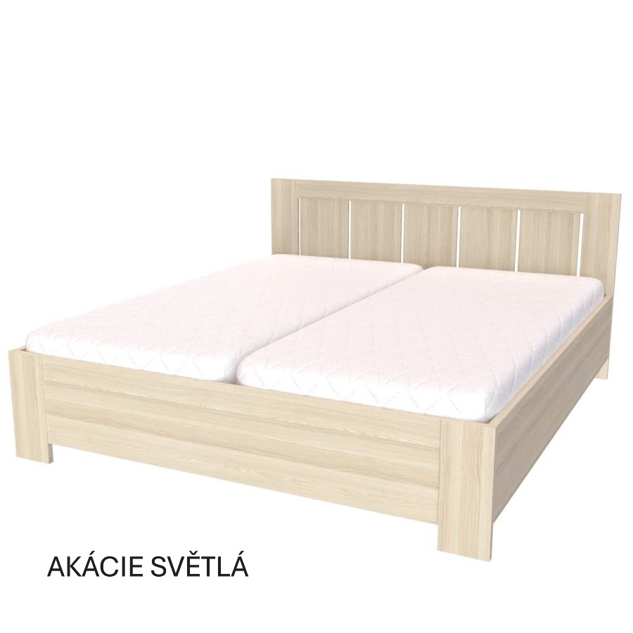 Manželská postel AURA s lamelovými rošty,160/180x200 - 11 Manželská postel AURA s lamelovými rošty,160/180x200 - 11