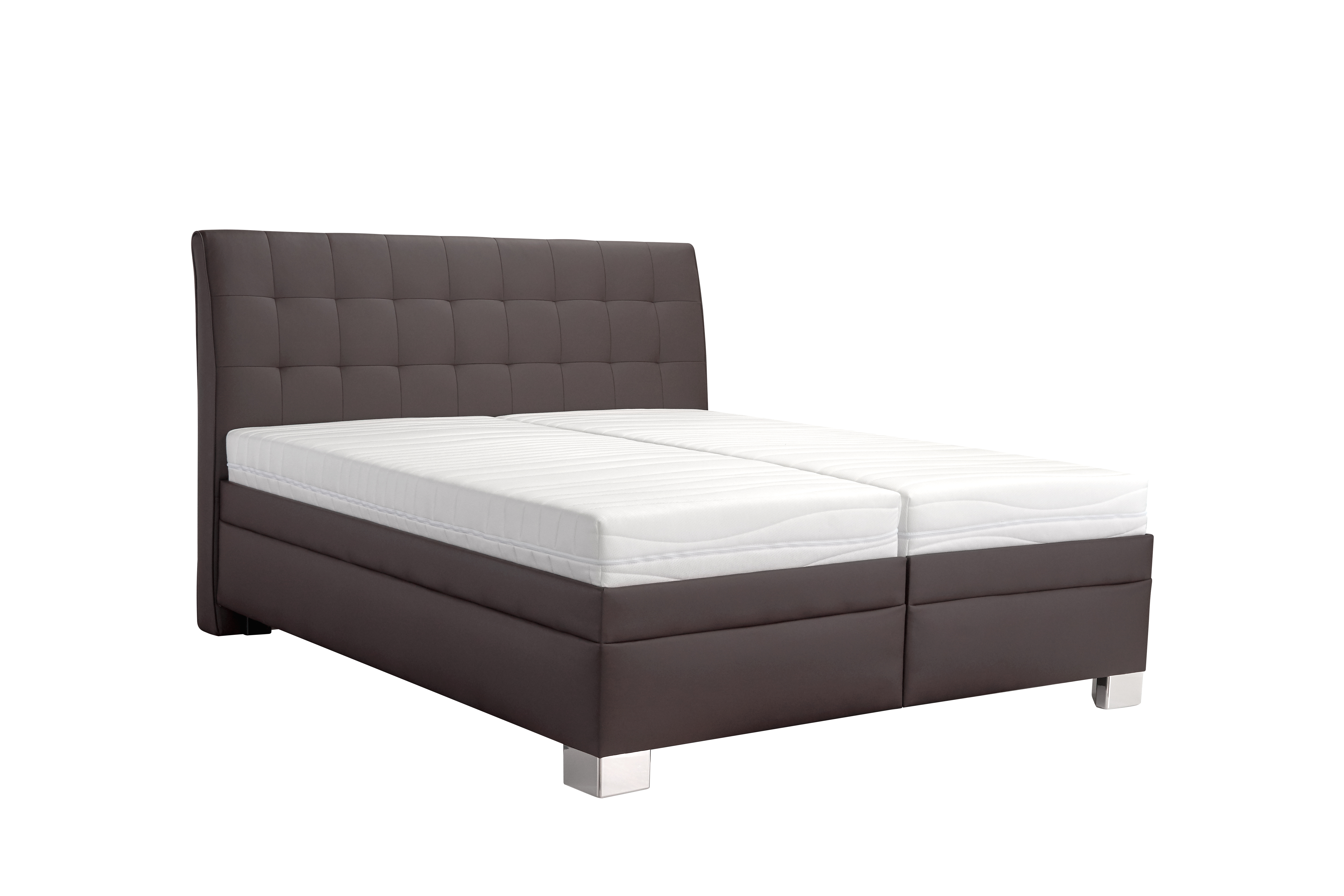 SASHA luxusní postel LOFT BROWN - 1
