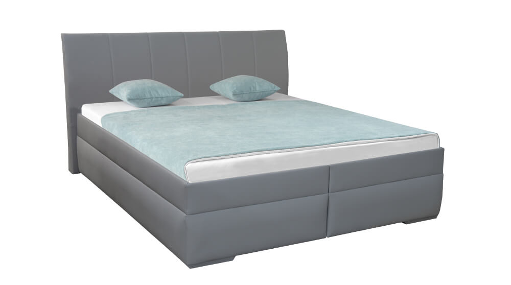 LIPARI čalouněná postel s úložným prostorem - 1