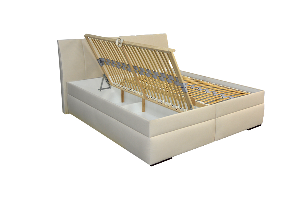 LIPARI čalouněná postel s úložným prostorem - 2
